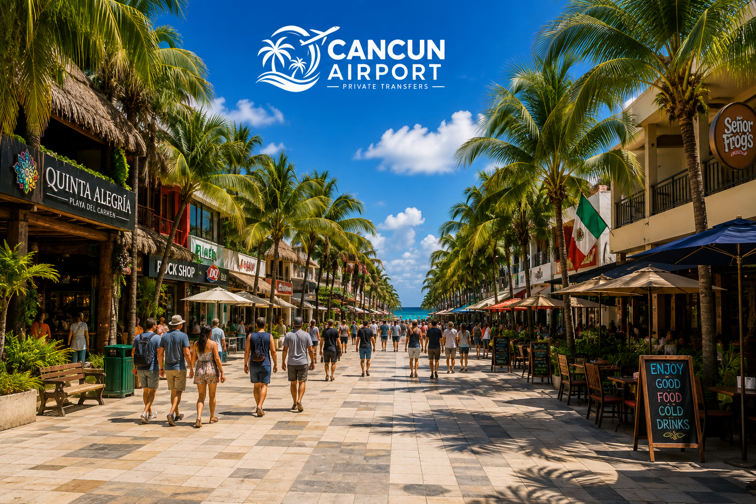 Cancun Airport private transfer to Playa del Carmen