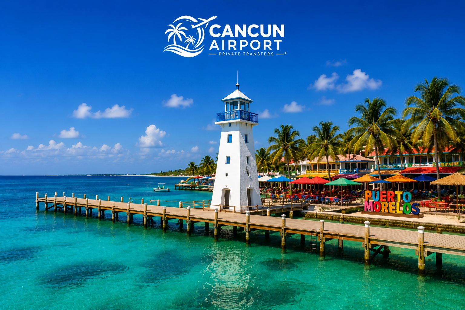 Cancun Airport private transfer to Puerto Morelos
