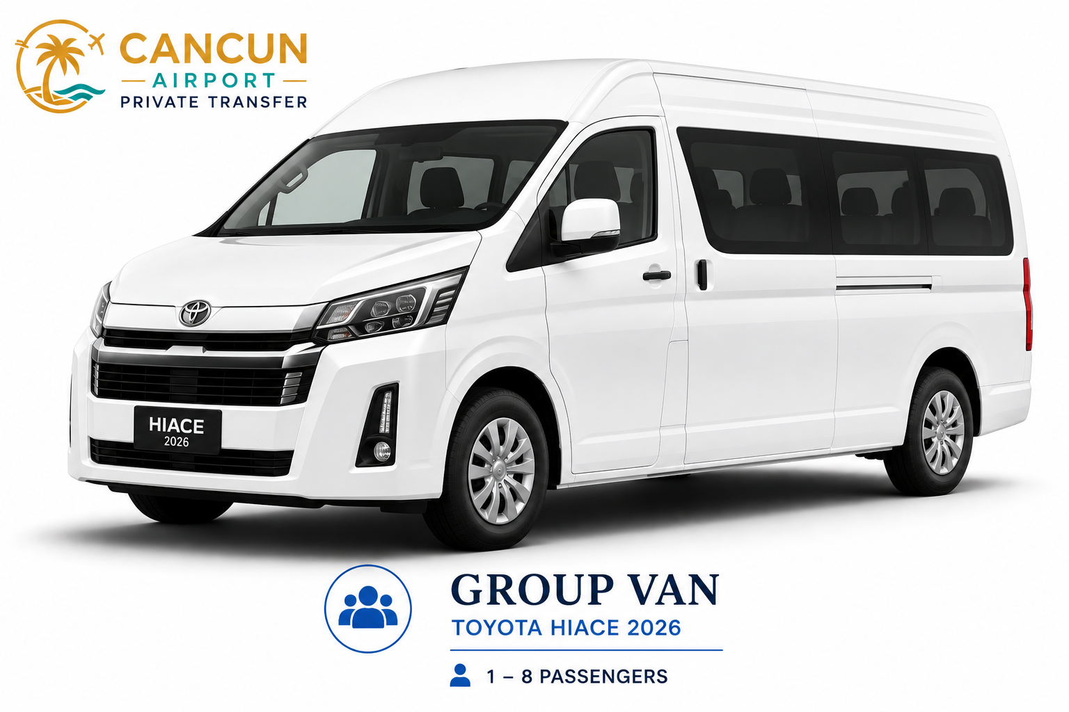 Private group transportation in Cancun